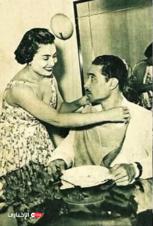 سعاد مكاوي ومحمد الموجى
