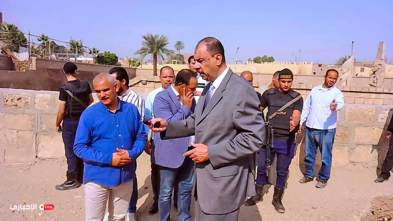 محافظ سوهاج يوجه بسرعة تطوير ورفع مستوى الخدمات بمنطقة ميريت آمون