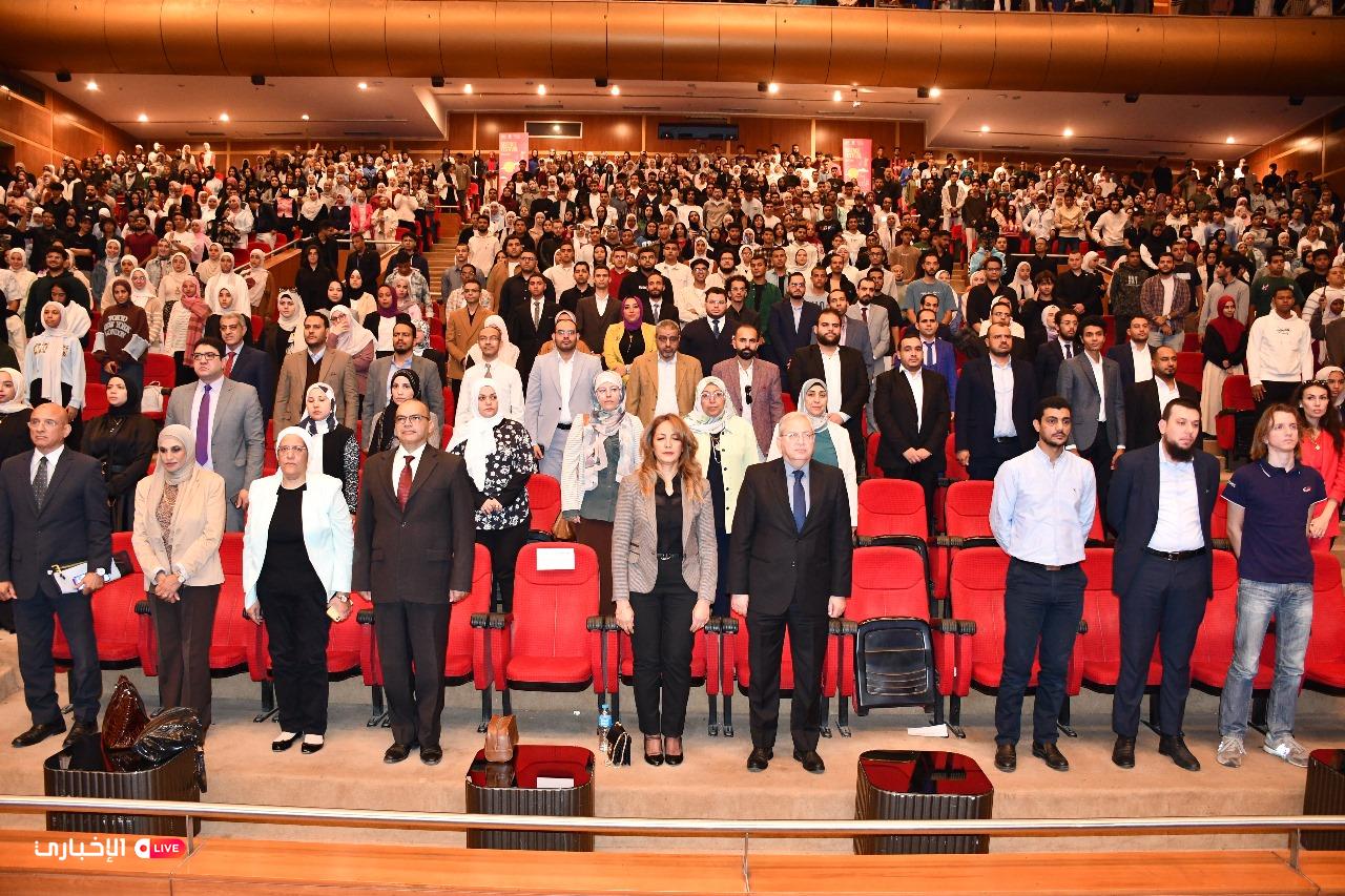 انطلاق فعاليات احتفالية الذكاء الاصطناعي والعلوم والابتكار بجامعة حلوان 2025 2 alekhbary.com wuCNBzui