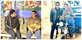 في مشهد إنساني نائب محافظ سوهاج يحقق أمنية شاب مريض سرطان ويهديه «تروسيكل» داخل منزله