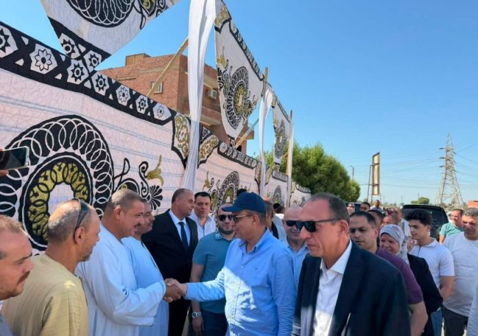 افتتاح سوق بني مزار الحضاري الجديد، بحضور محافظ المنيا